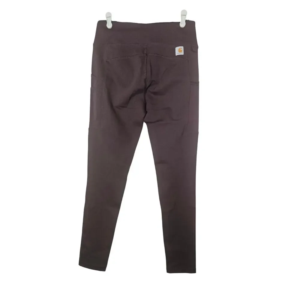NEW Carhartt S Force Fitted Lightweight Utility Legging Burgundy Casual - Picture 4 of 6